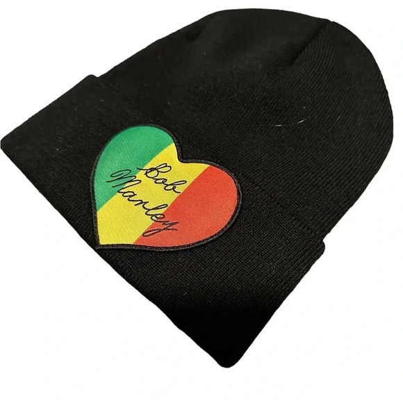 Bob Marley Adult Size Beanie - Picture 1 of 5